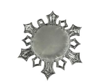 Christmas Hanging Snowflake Ornament Round